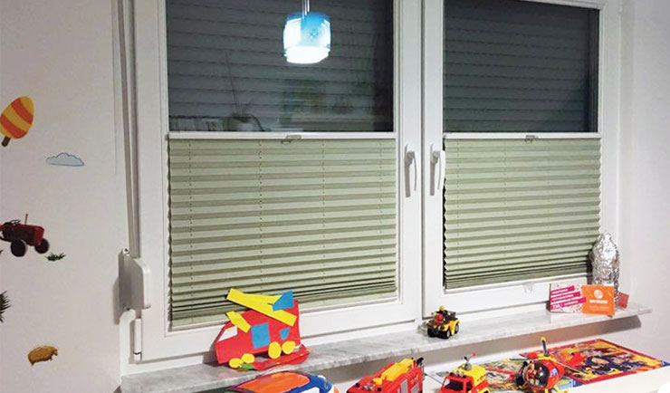 Plissee Kinderzimmer